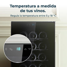 Carica l'immagine nel visualizzatore di Gallery, Bolero Grandsommelier 1550 Black Compressor-05