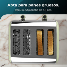 Carica l'immagine nel visualizzatore di Gallery, Tostapane Toastin' Time 1500 Double Green-05