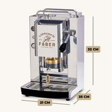 Carica l'immagine nel visualizzatore di Gallery, Faber Pro Total Inox Basic  Macchina Per Caffe''  Pressacialda In Ottone  Elettrovalvola E Termostato 95  Telaio In Acciaio