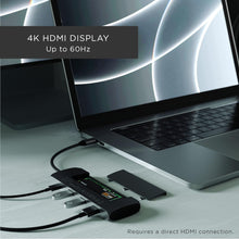 Carica l'immagine nel visualizzatore di Gallery, Hub Usb-C Hybrid Multiport Adapter Con Ssd - Black
