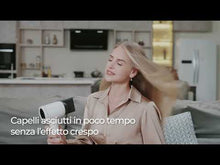 Carica e avvia il video nel visualizzatore di galleria, JIMMY F7 Asciugacapelli ultrasonico con display touch, tecnologia a nano-ioni, controllo del calore, leggero e silenzioso