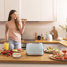 Carica l'immagine nel visualizzatore di Gallery, Tostapane Vintage 800 Light Blue