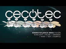 Carica e avvia il video nel visualizzatore di galleria, Ventilatore da soffitto EnergySIlence Aero 3600 Vision SunLight