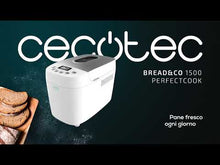 Carica e avvia il video nel visualizzatore di galleria, Macchina del pane Bread&Co 1500 PerfectCook