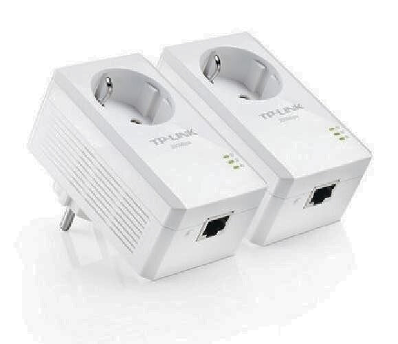 Kit Adattatore Di Rete Powerline Tl-Pa4010Pkit 500 Mbps