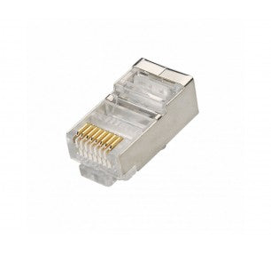 Plug Di Rete Rj45 8P Cat.6 Ftp Conf. 50Pz (Cv-Lan-026)