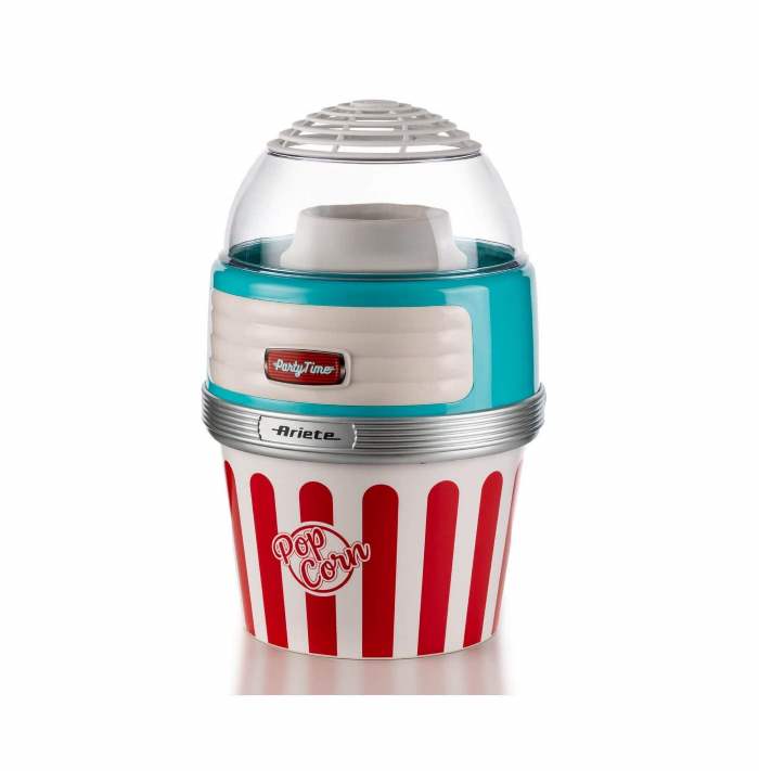 Macchina Per Popcorn Xl Party Time Azzurro (2957)