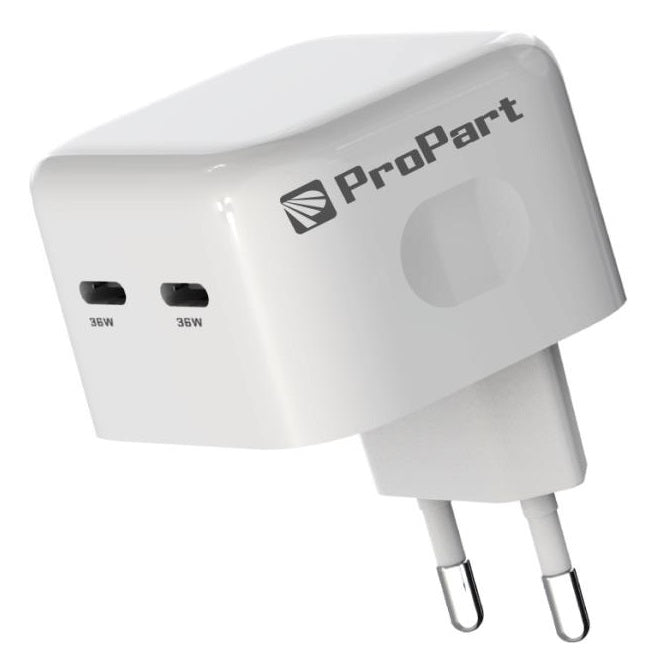 Caricabatterie Da Parete 36W 2X Usb Type-C (E685-36W)