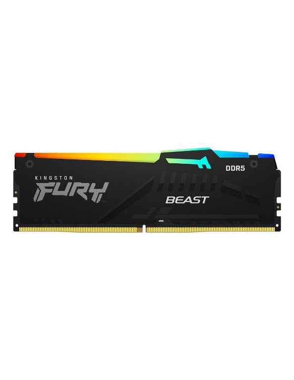 Memoria Ddr5 32 Gb Fury Beast Rgb Pc5200 Mhz (1X32) (Kf552C40Bba-32)