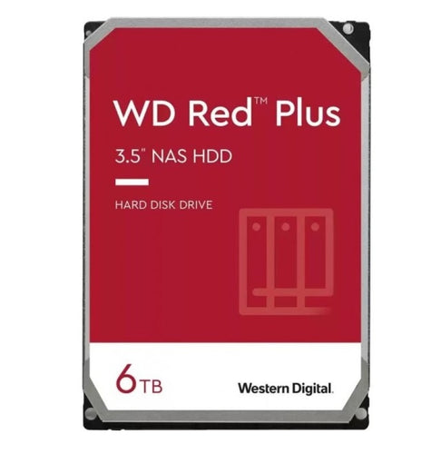Hard Disk Red Plus 6 Tb Sata 3 3.5