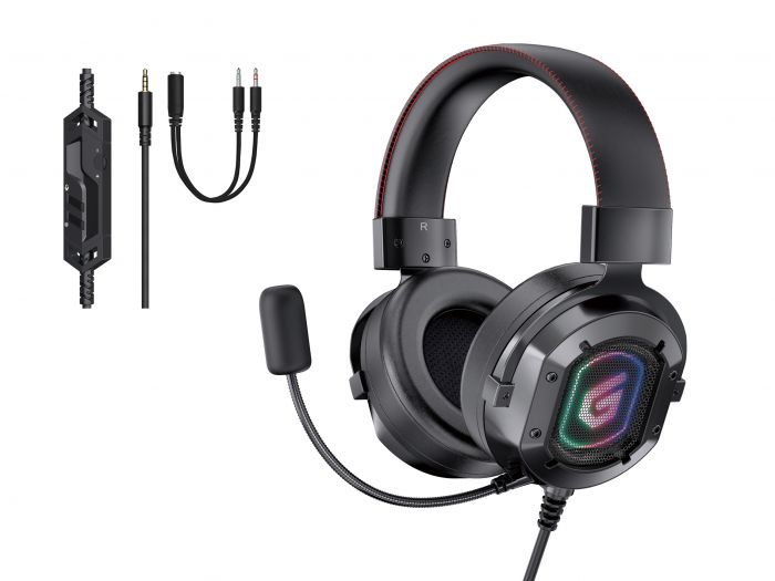 Cuffie Microfono Athan03B Stereo 3.5Mm - Gaming
