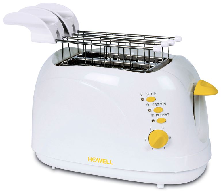 Tostapane Tostiera - 2 Fetta/E Bianco 750W (Hf481)