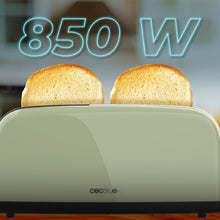 Carica l&#39;immagine nel visualizzatore di Gallery, Tostapane Toastin&#39; Time 850 Green Long-03
