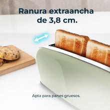 Carica l&#39;immagine nel visualizzatore di Gallery, Tostapane Toastin&#39; Time 850 Green Long-05
