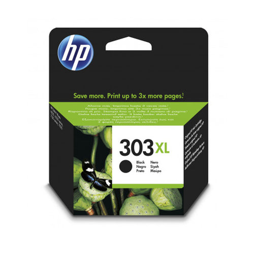 Hp 303Xl Black (T6N04Ae)  Cartuccia Originale Ad Alta Efficienza