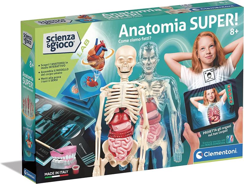 SCIENZA E GIOCO LABORATORIO ANATOMIA SUPER CORPO UMANO