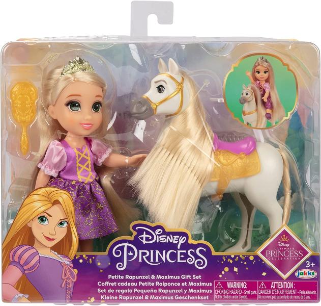 PETITE RAPUNZEL & MAXIMUS MINI PLAYSET CON RAPUNZEL E MAXIMUS 221564