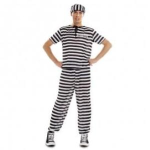 Costume Uomo Carcerato Ad. Xxl