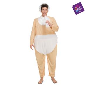 Costume Uomo Bebe Cicciotello Ad M/L