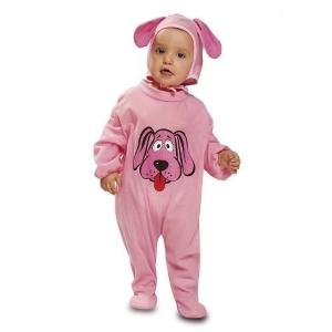 Costume Bambini Cagnolina Baby Rosa 0/6Mesi