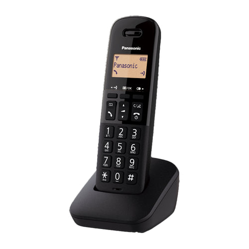 Panasonic Kxtgb610Jt (Nero)  Telefono Cordless  Impugnatura Antiscivolo  Autonomia In Chiamata 18H