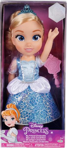 Disney Princess - Bambola Grande Cenerentola 35 Cm  Toddler Con Spazzola