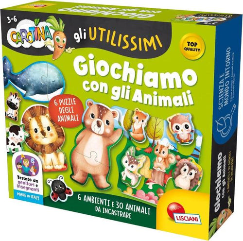 Carotina Gli Utilissimi Giochiamo Con Gli Animali