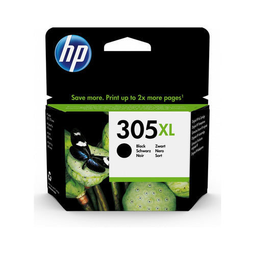 Hp 305Xl Black (3Ym62Ae)  Cartuccia Originale Ad Alta Efficienza