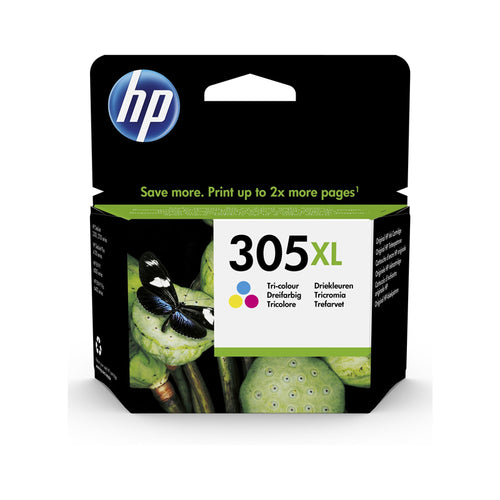Hp 305Xl Tricolor (3Ym63Ae)  Cartuccia Originale Ad Alta Efficienza