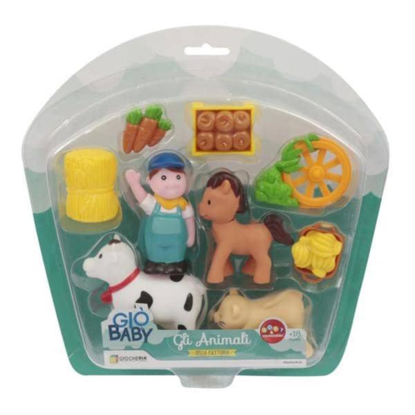 GIO' BABY BLISTER FATTORIA ANIMALI SOFT  2 MOD.