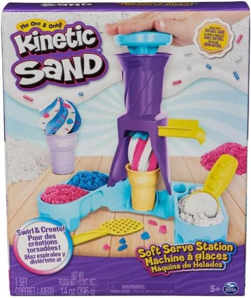 KINETIC SAND PLAYSET GELATERIA COLORATA