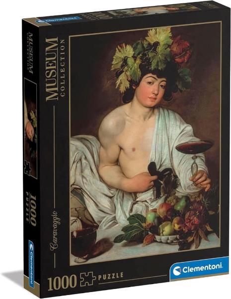 Puzzle 1000 Pz Art Museum Collection Caravaggio Bacchus