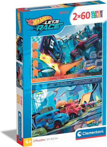 Puzzle 2X60 Pz Hotwheels