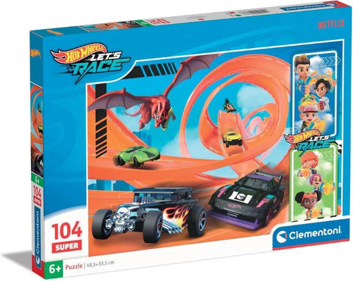 Puzzle 104 Pz Super Hotwheels