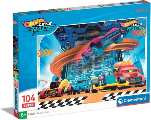 Puzzle 104 Pz Super Hotwheels  2