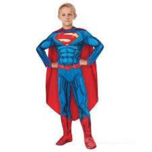 Costume Bambino Superman C/Musc. B./No S/M/L U.S.A.