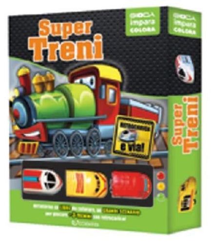 Gioca Impara E Colora 9 - Supertreni