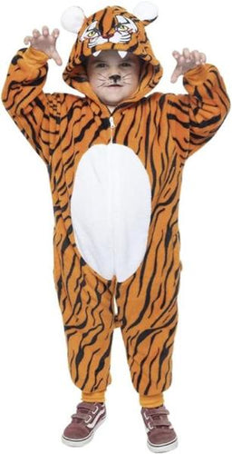 Costume Tuta Tigre Bambino Misura 3-4 Anni