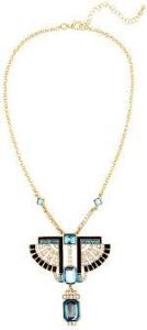 Collana Egiziana Metallo C/Gemme