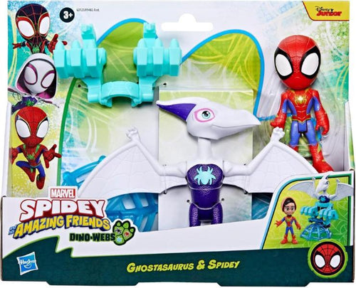 Spidey Dino Con Personaggio E Accessori - Spidey