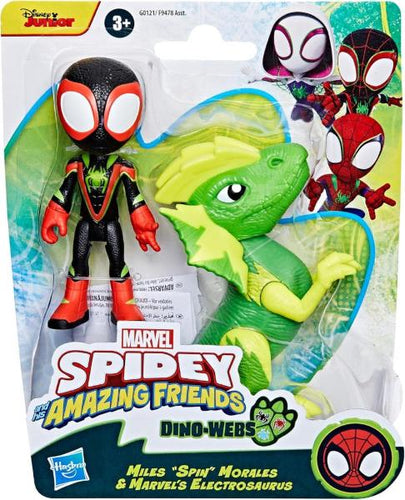 Spidey Con Cattivo Dino Miles Morales F9478