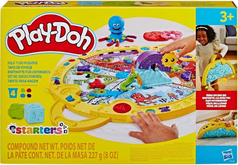 Playdoh La Mia Prima Valigetta Delle Attivita' Tappetino Piega E Vai
