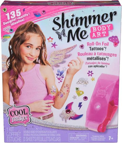 Cool Maker Shimmer Me - Roll Crea Tatoo