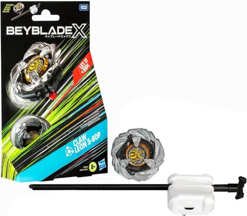 Beyblade X Starter Pack Claw Leon 5-60P Giallo E Nero