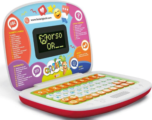 Carotina Laptop Computer Educativo 3-6 Anni