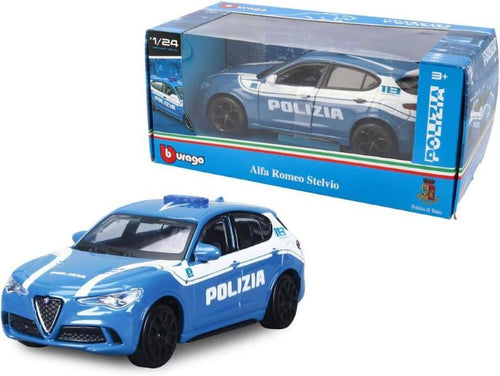 Auto Alfa Romeo Stelvio Polizia 1:24 20001