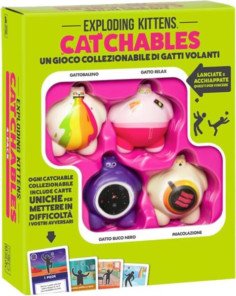 Exploding Kittens Catchables 4 Pack