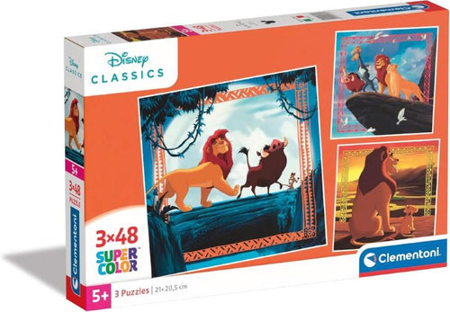 Puzzle 3X48 Quadrato Il Re Leone