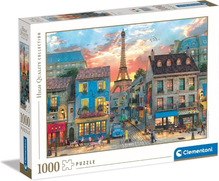 Puzzle 1000 Pz  High Quality Collection Le Strade Di Parigi