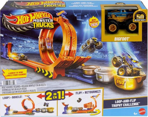 Hot Wheels Monster Truck Trofeo Dei Salti Acrobatici